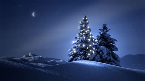 Snowy Christmas Scenes Wallpaper 48 Images