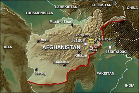 Topographic Map Of Afghanistan Kandahar Province Afghanistan 2003