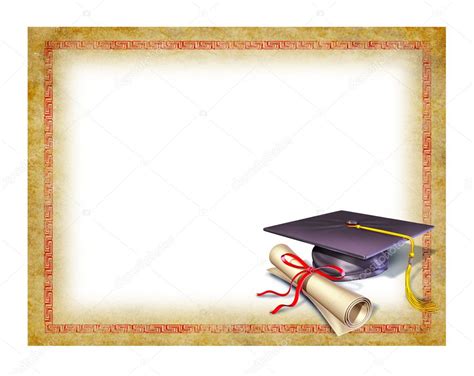 Graduation Blank Diploma Stock Photo By ©lightsource 10679843