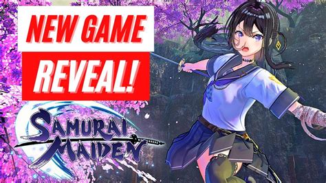 samurai maiden new game reveal gameplay trailer nintendo switch news youtube
