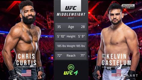 CHRIS CURTIS VS KELVIN GASTELUM FULL FIGHT UFC YouTube