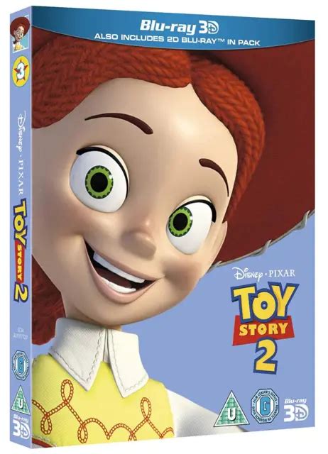 Toy Story 2 Blu Ray 3d 2d 1999 Disney Pixar Uk Limited Edition 3d