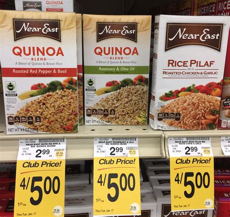 Growing up, we almost always ate near east rice pilaf with our salmon. Near East Quinoa, Rice and Couscous Sides Just $1.25, Save ...