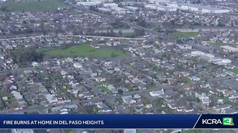 Live Livecopter 3 Has A View Over A House Fire In Sacramentos Del