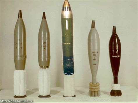 Colour Markings Of The Russian Of49 120mm Mortar Munition British
