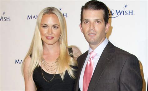 Donald trump jr celebrates his wife's 39th with instagram picture. Donald Trump Jr.'s wife Vanessa hospitalized after opening letter with white substance
