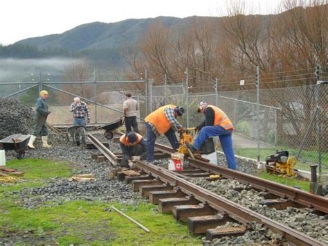 Track Extension Reaches Pedestrian Crossing Remutaka Incline Railway