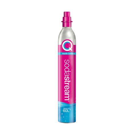 Sodastream 1132250010 Xcp18 Co2 Cylinder Cqc Quick Connect Pink 60 L