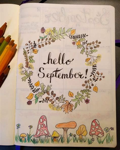 Hello September Bullet Journal September Bullet Journal September