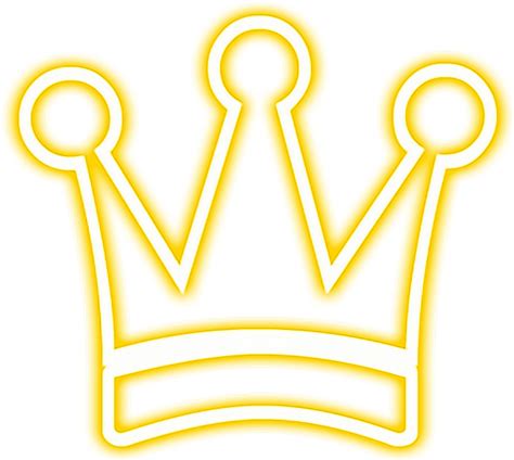 Amazing Neon Yellow Aesthetic Crown Download
