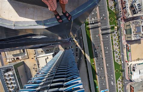 Selfie After Climbing 1350ft Dubai Tower Updated