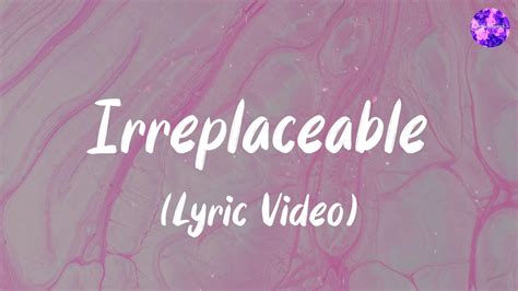 Beyonc Irreplaceable Lyrics Youtube