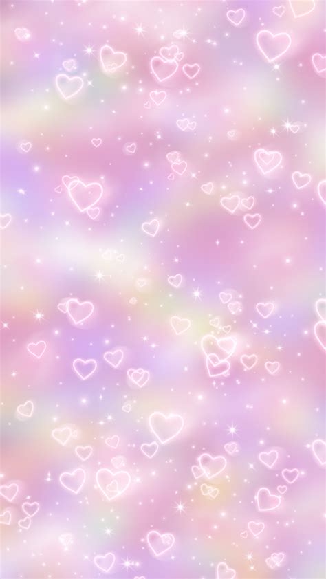Freetoedit Pink Background Heart Love Image By Brclet