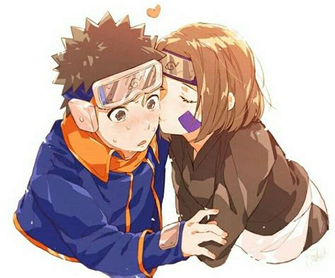 Obito And Rin Obirin Naruto Shippuden Anime Anime Naruto Naruto