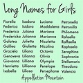 Long Names for Girls: Elizabella and Anastasia - Appellation Mountain ...