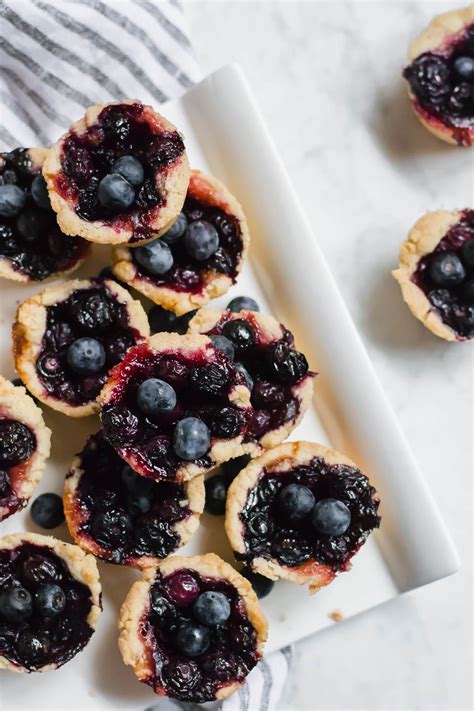 Easy Mini Blueberry Tarts Gluten Free Dairy Free And Vegan Recipe