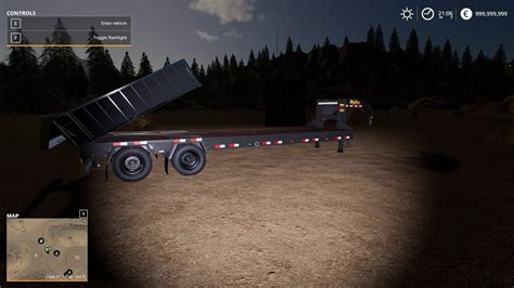 Fs19 Big Tex 22 Gph With A Dump Box V10 Fs 19 Trailers Mod Download