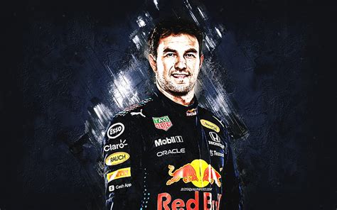 Sergio Perez Formula 1 Red Bull Racing F1 Portrait Mexican Racing
