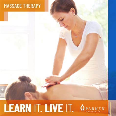 parker university spotlights national massage therapy awareness week® parker university