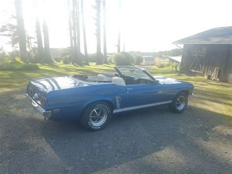 1969 Mustang Convertible Restored 302 With Automatic Transmission For