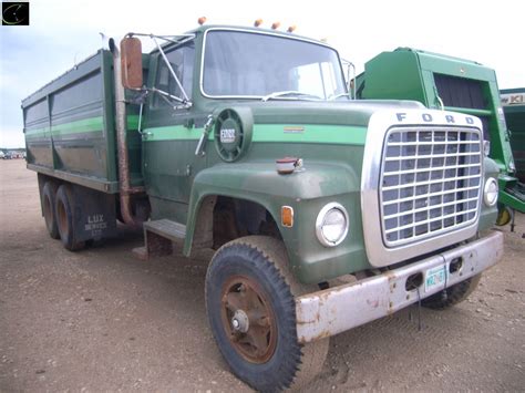 1974 Ford 900 Tandem Grain Truck Sn T90hvv49898 3208 Cat Eng 5 And 4