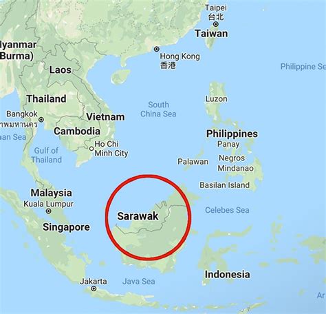 Peta Daerah Sarawak