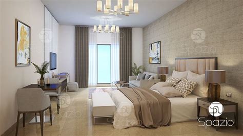 Usually interior design trends 2020 full of too many details are perceived as confusing and too much. Luxury Master bedroom interior design in Dubai | 2020 | Spazio