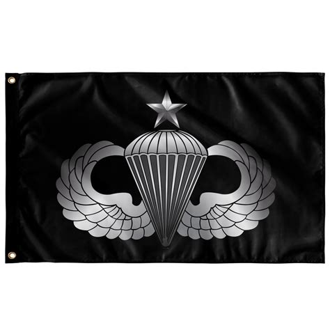 Airborne Wings Senior Flag