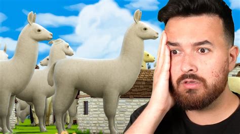 Can You Have 100 Llamas In The Sims 4 Cottage Living Youtube