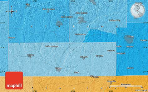 Political Map Of Graceville