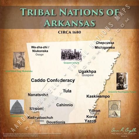 Arkansas Indian Tribes Map Real Map Of Earth