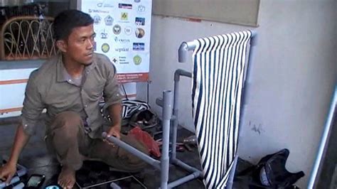 Cara membuat kursi dari bambu. Cara Membuat Jemuran Baju Dari Pipa Paralon - Membuat Itu