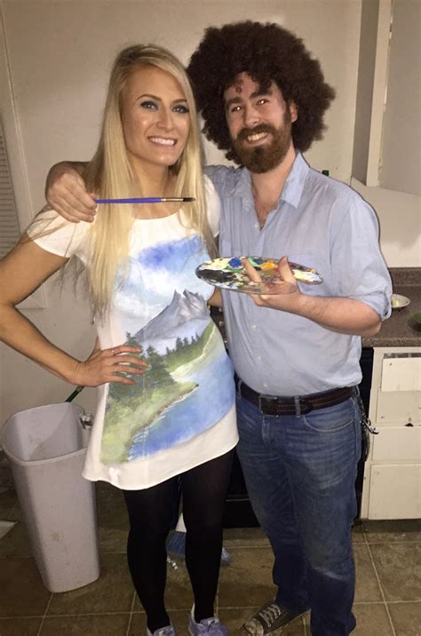 bob ross halloween costume couples