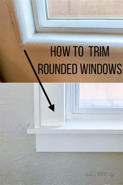 How To Trim A Window With Bullnose Corners Tutorial Anikas Diy Life