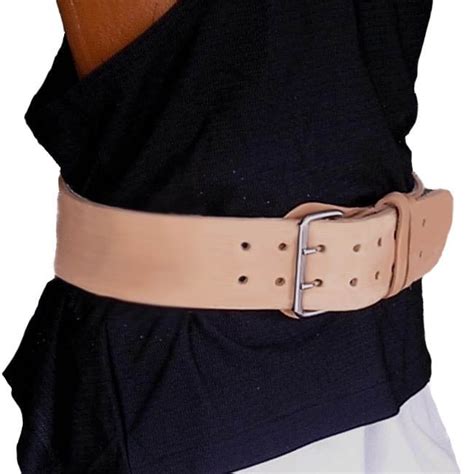 Weightlifting Real Leather Back Support Belt 4