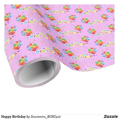 Happy Birthday Wrapping Paper Birthday Wrapping Paper