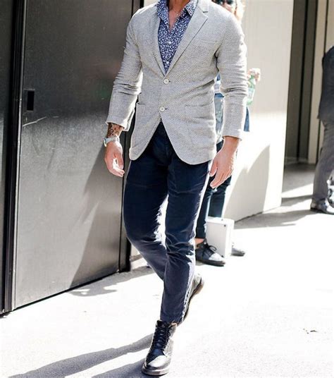 40 Best Ways To Style Grey Blazer Hot Combinations For Modern Men