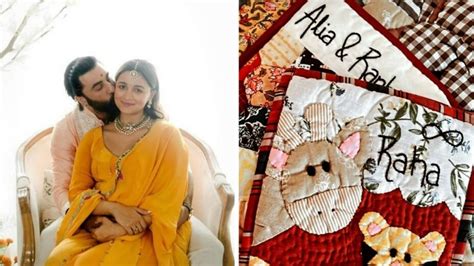 Alia Bhatt Ranbir Kapoors Daughter Raha Gets Customised Quilt As Special T Bollywood