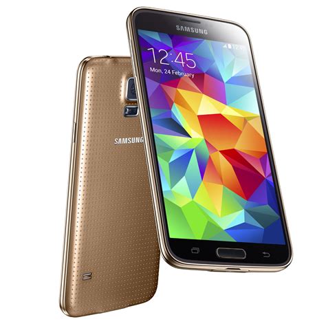 Samsung Galaxy S5 G900 16gb 4g Lte Android Phone In Gold