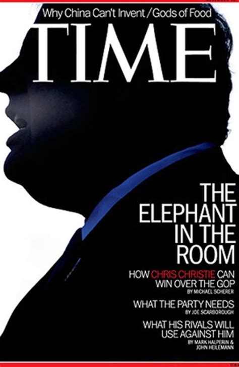 Overweight Us Politician Chris Christie Stars In ‘elephant In The Room