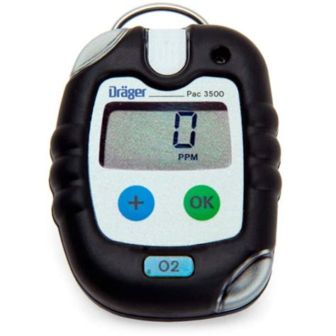 Drager Pac 3500 O2 Personal Gas Detector Flameskill