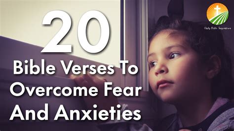 20 bible verses to overcome fear and anxieties youtube