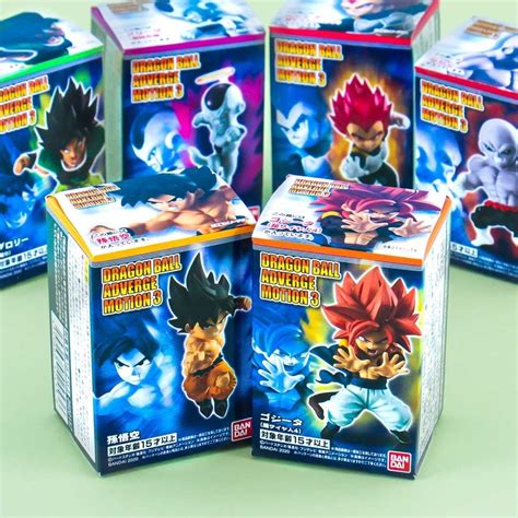 Dragon Ball Adverge Motion 3 Figurine And Gum Set In 2020 Dragon Ball
