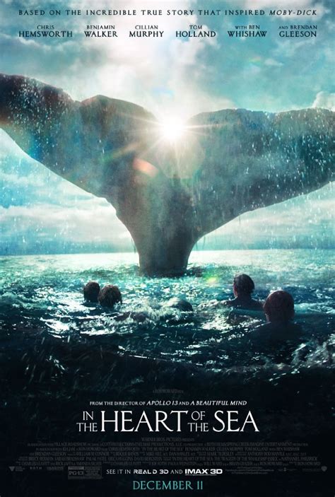 Braving storms, starvation, panic and despair, the men will call into question their deepest beliefs. In the Heart of the Sea (film) - Wikipedia bahasa ...