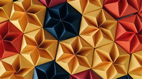 Wallpaper Abstract Artwork Paper Origami 1920x1080 Criseva01