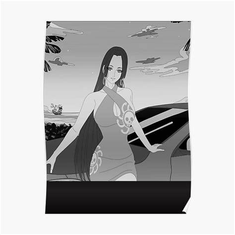 Boa Hancock One Piece Poster For Sale By Stevencassidy Redbubble