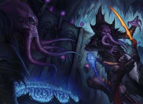 Mindflayer4 1200×872 Fantasy Races Lovecraftian Horror