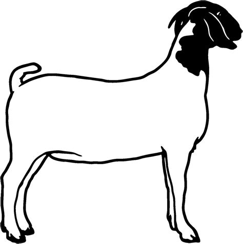 Goat Head Silhouette At Getdrawings Free Download