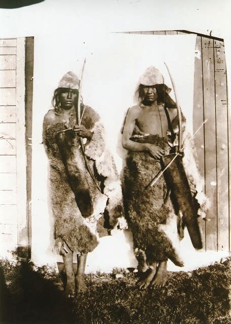 Indios Yaganes Onas De Tierra Del Fuego