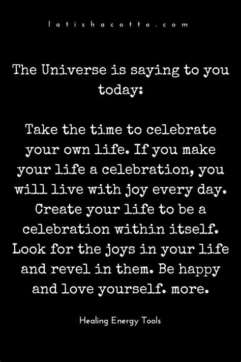 What The Universe Is Saying To You Today Inspirational Quotes